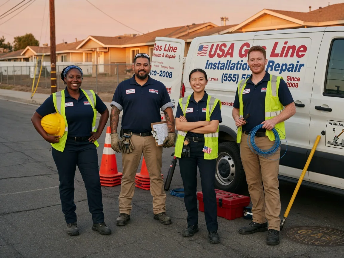 Gas Line Installation company in Cross Fork, PA